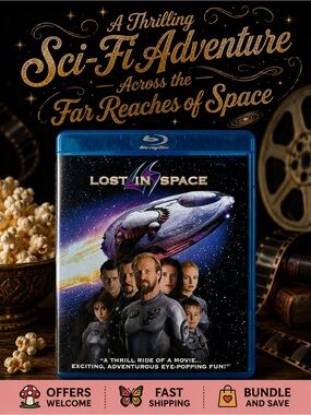 Lost in Space Blu-ray Sci-Fi Adventure Movie Gary Oldman Matt LeBlanc